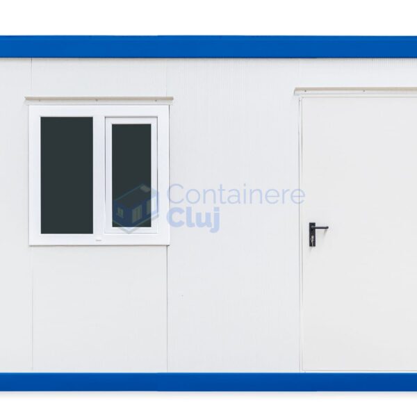 container birou cluj 4metri 1geam albastru