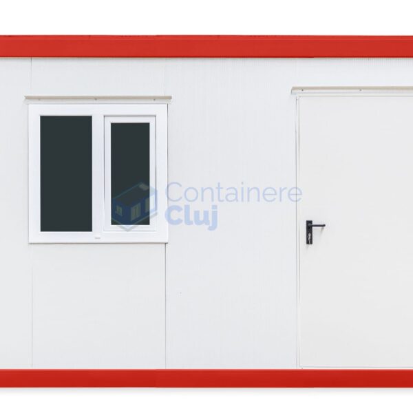 container birou cluj 4metri 1geam rosu