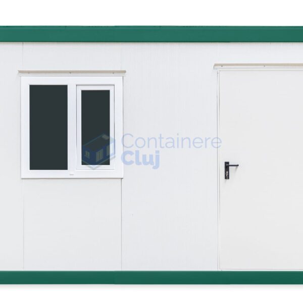 container birou cluj 4metri 1geam verde