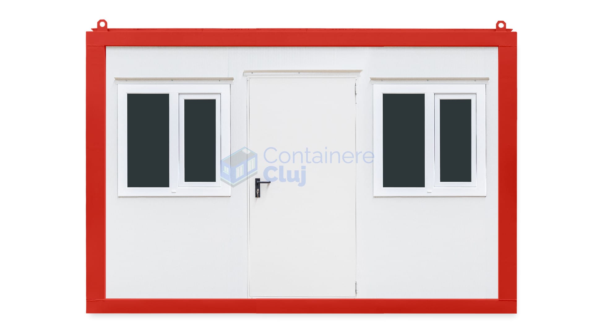 container birou cluj 4metri 2geamuri rosu