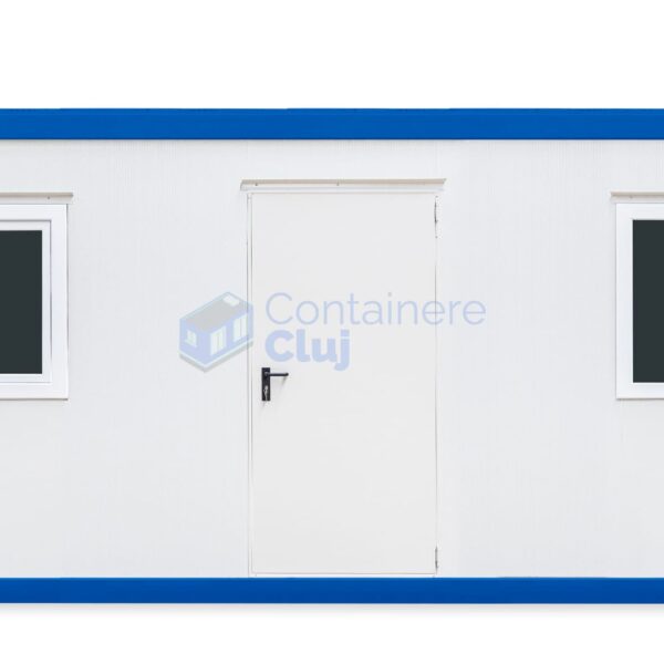 container birou cluj 6metri 2geamuri albastru