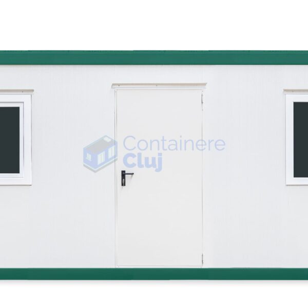 container birou cluj 6metri 2geamuri verde