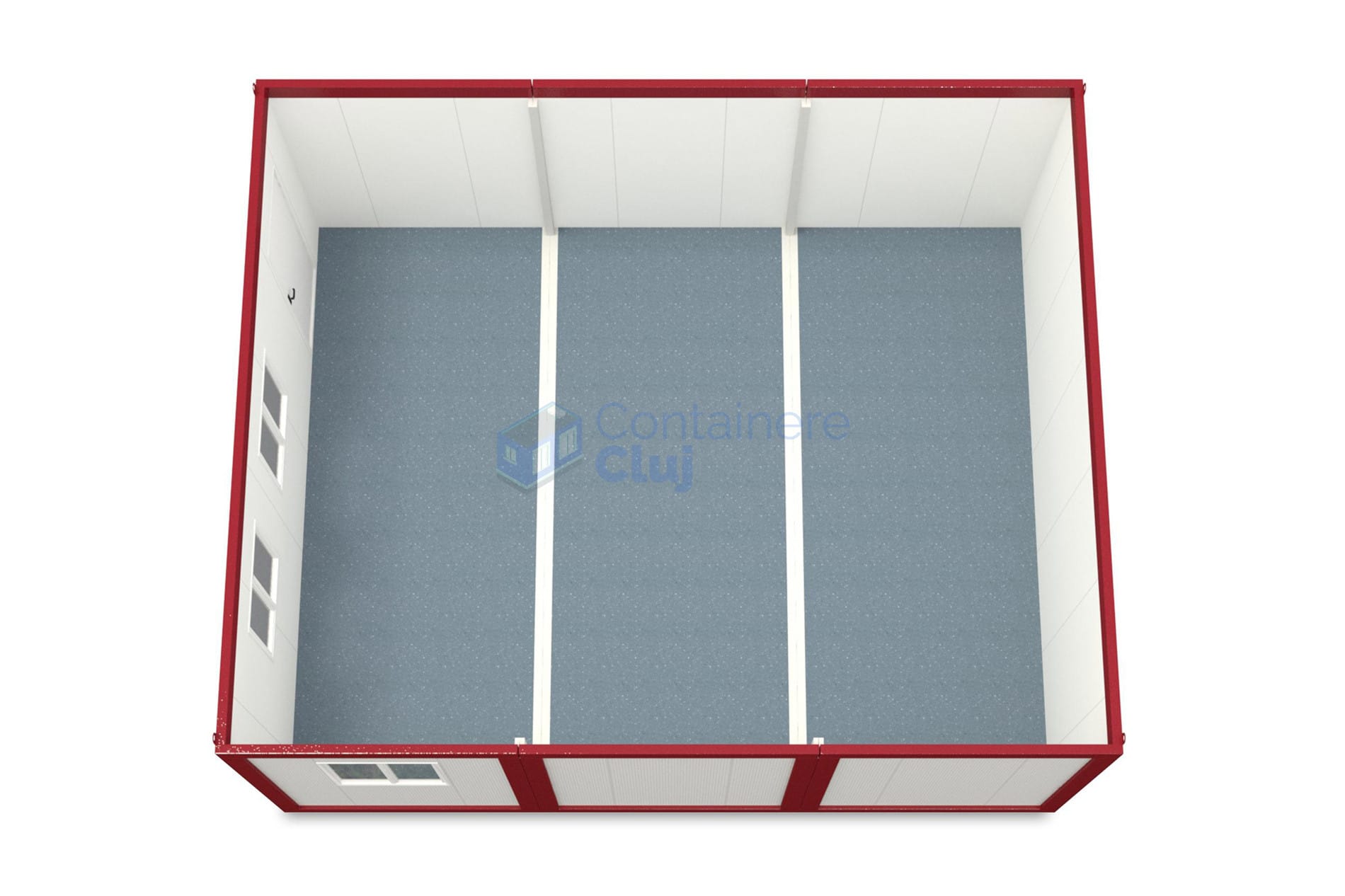 container modular cluj 6x72m rosu2