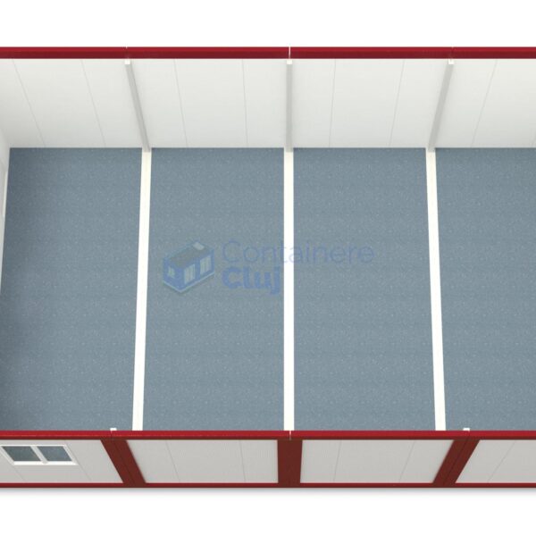 container modular cluj 6x96m rosu2