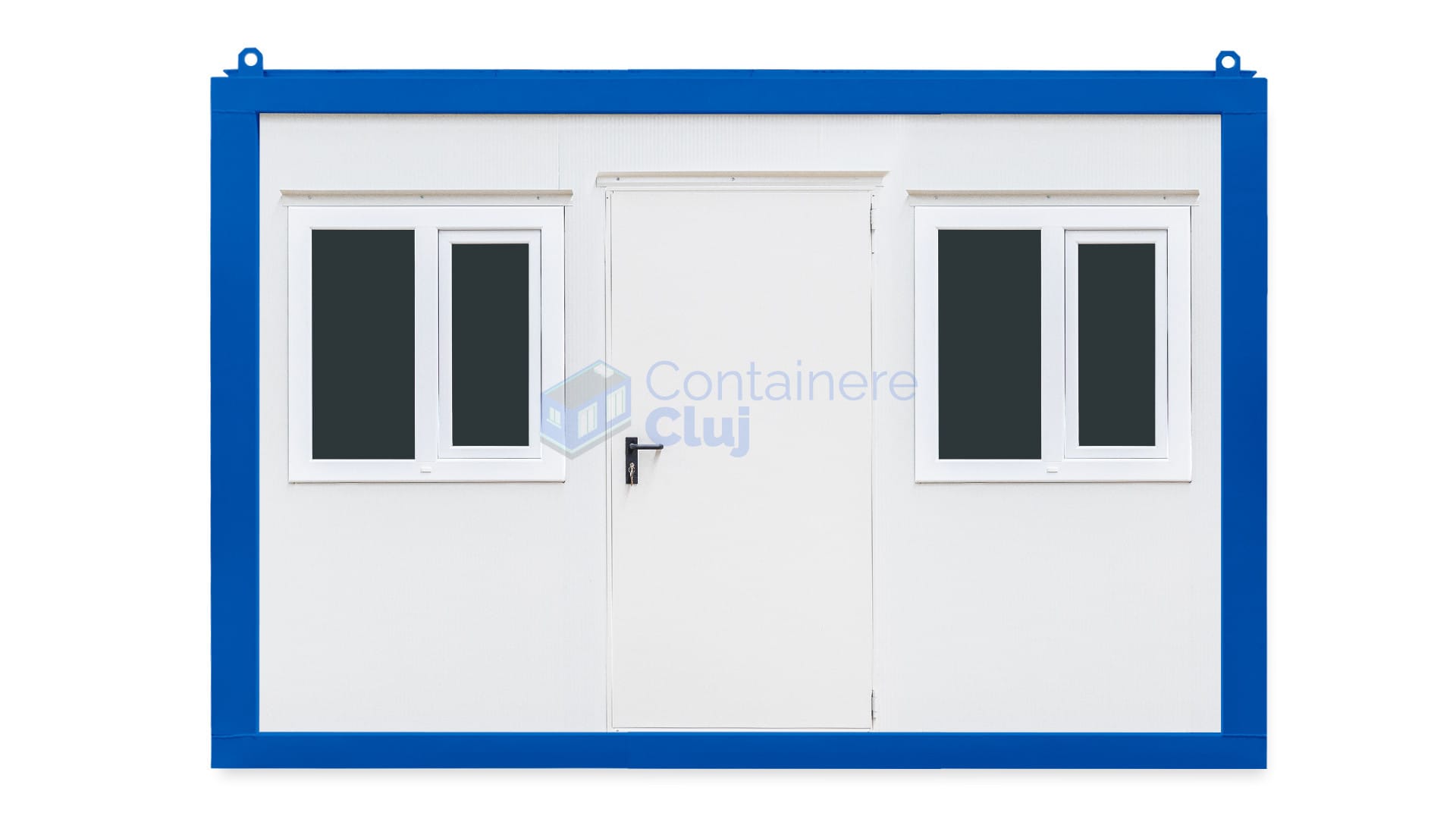 container santier cluj 4metri 2geamuri albastru