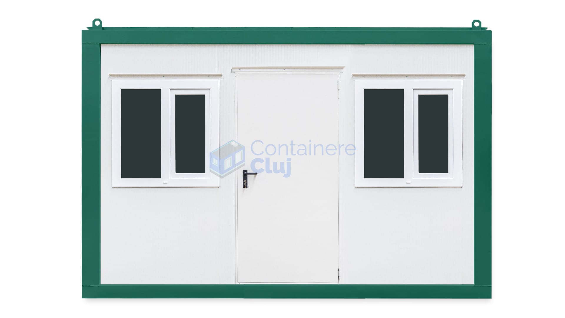 container santier cluj 4metri 2geamuri verde