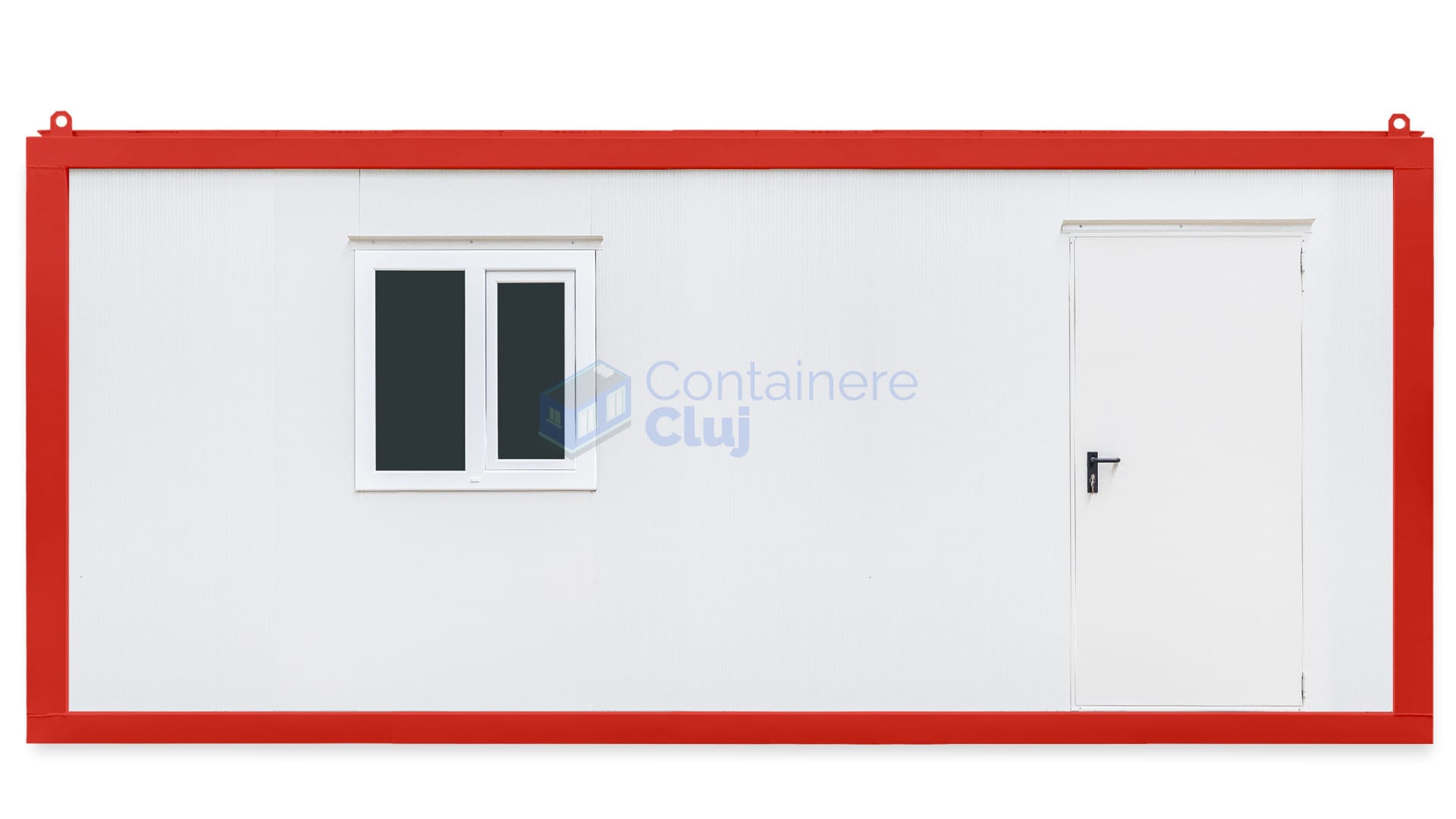 container santier cluj 6metri 1geam rosu